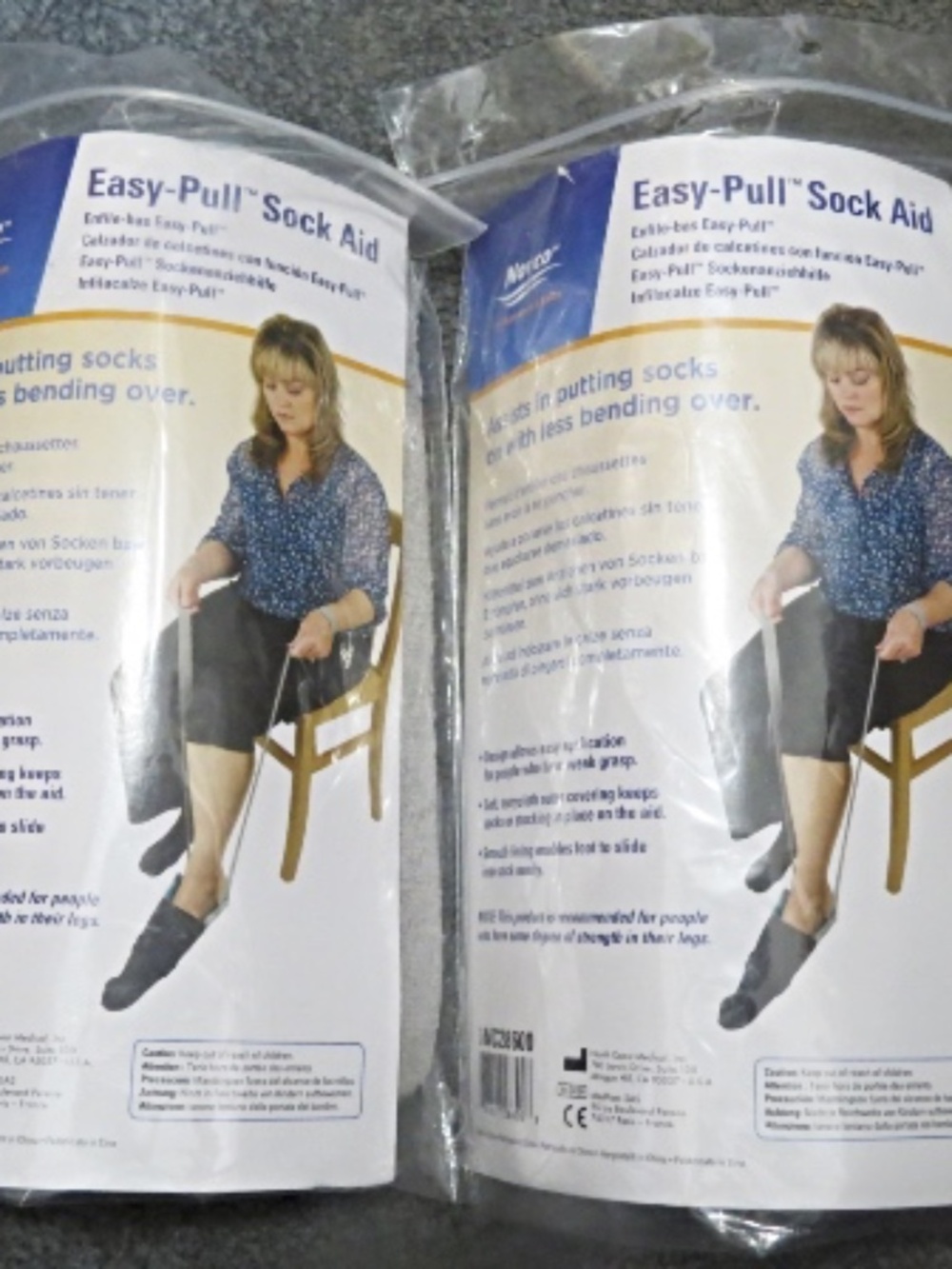 2 NEW Norco Easy-Pull Sock Aids